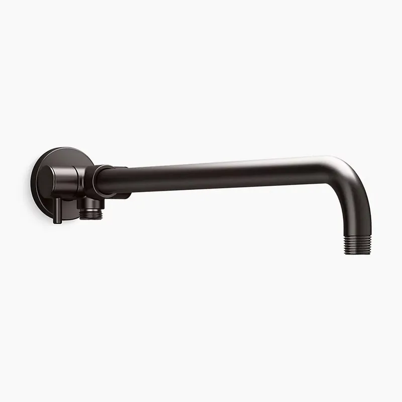 KOHLER K-76332-2BZ Wall Mount Rainhead Arm W/ 3Way Diverter