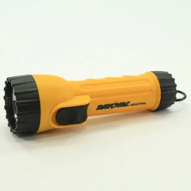 RAYOVAC IN2C Industrial Grade Flashlight with Ring Hanger 10 Lumens PR2 Bulb
