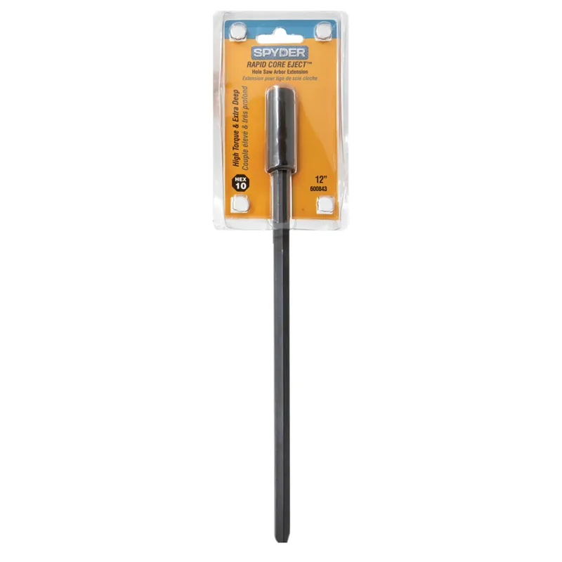 Spyder 600843 1/2-in Hex x 12-in Hole Saw Extension