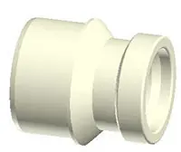 Westlake Pipe & Fittings H1214 Gasketed DWV Adapter Bushing 6 inches x 4 inches