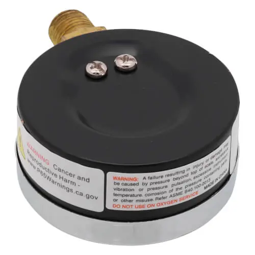 Winters Instruments PEM215 Economy Pressure Gauge 0-160 PSI 2-1/2 inches