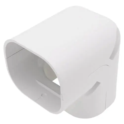 Rectorseal 86002 Slimduct 2.75 inches 90 degree Vertical Elbow