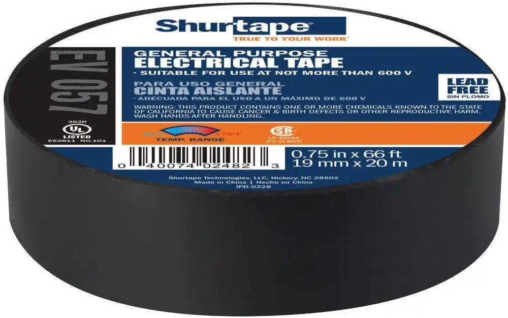 Shurtape EV 57 General Purpose Grade Electrical Tape