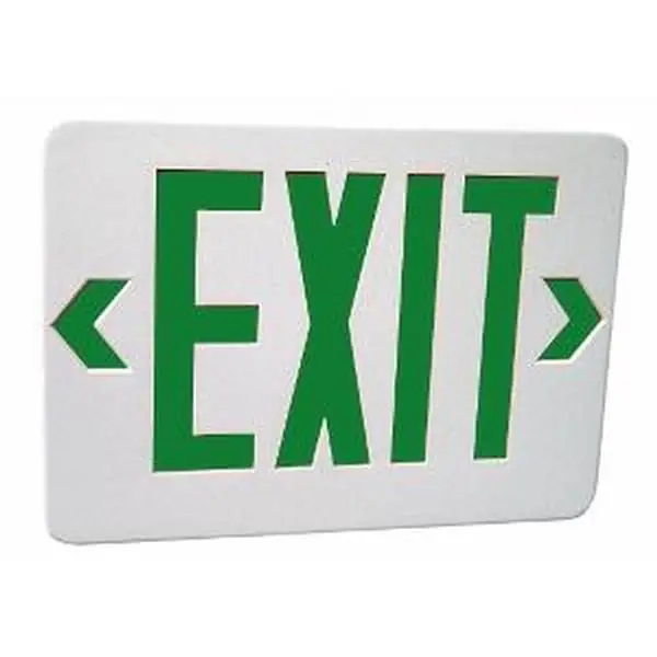 Morris 73016 Exit Sign with Battery Backup 2 watt