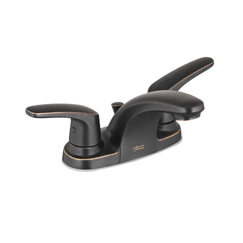 American 7075.202.278 Colony PRO 4 inches Centerset Bathroom Faucet with 50/50 Pop-up Drain