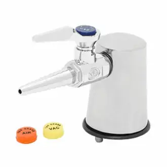 T&S Brass BL-4203-01 LAB TURRET, TAPERED W/ (1) HOSE COCK, VA