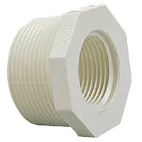 NIBCO 439-338 3x2 MxF RED BUSH PVC 40 PUR