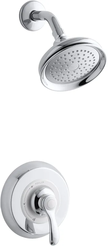 KOHLER K-TS12014-4-CP Fairfax Rite-Temp Shower Trim Kit 2.5 gpm
