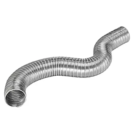 LAMBRO INDUSTRIES 310T 8 inch x 8 foot Flexible Aluminum Semi-Rigid HVAC Duct