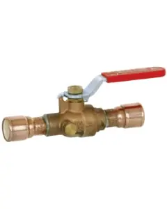 Sioux Chief 648-CG2FPD MetalHead Ball Valve With Drain 1/2 in CPVC