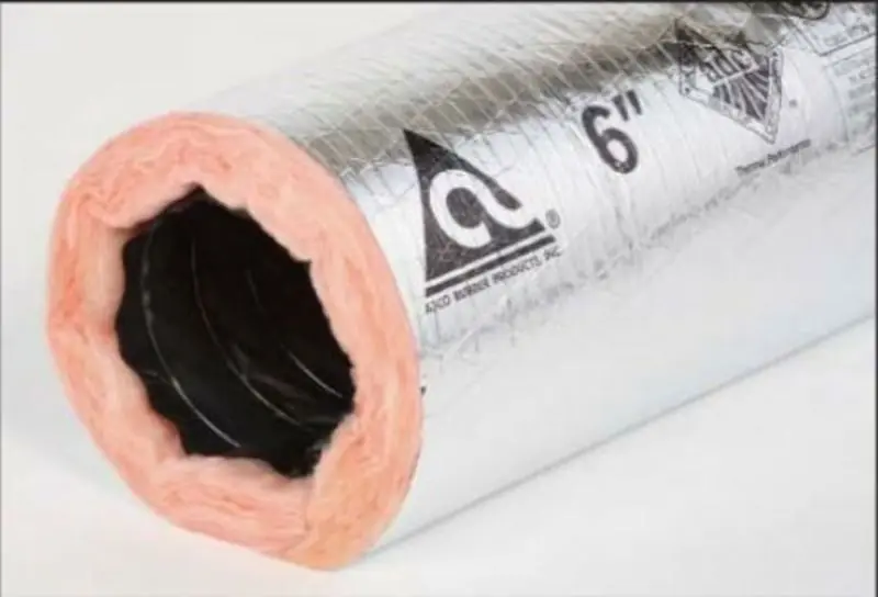 ATCO RUBBER PRODUCTS 13602507 7 x 25 ft 036 Foil Flex Duct Boxed