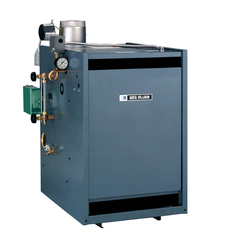 Weil-Mclain 381-800-850 PEG-65 PIDN Natural Gas Steam Boiler Only 250 MBH