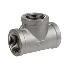 SMITH-COOPER S3114T 012 1-1/4 inches 150# 304 Stainless Steel Cast Threaded Tee Heavy