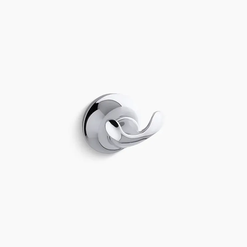 Kohler K-11375-CP Forte Sculpted Double Robe Hook
