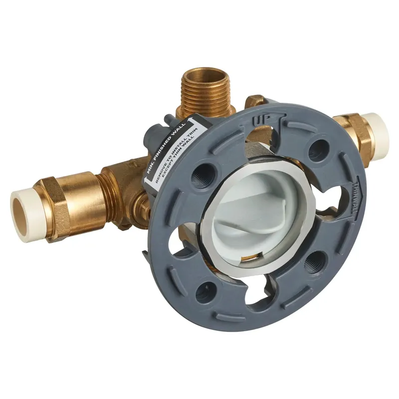American RU109SS Flash Shower Rough-In Valve with CPVC Inlets and Universal Outlets