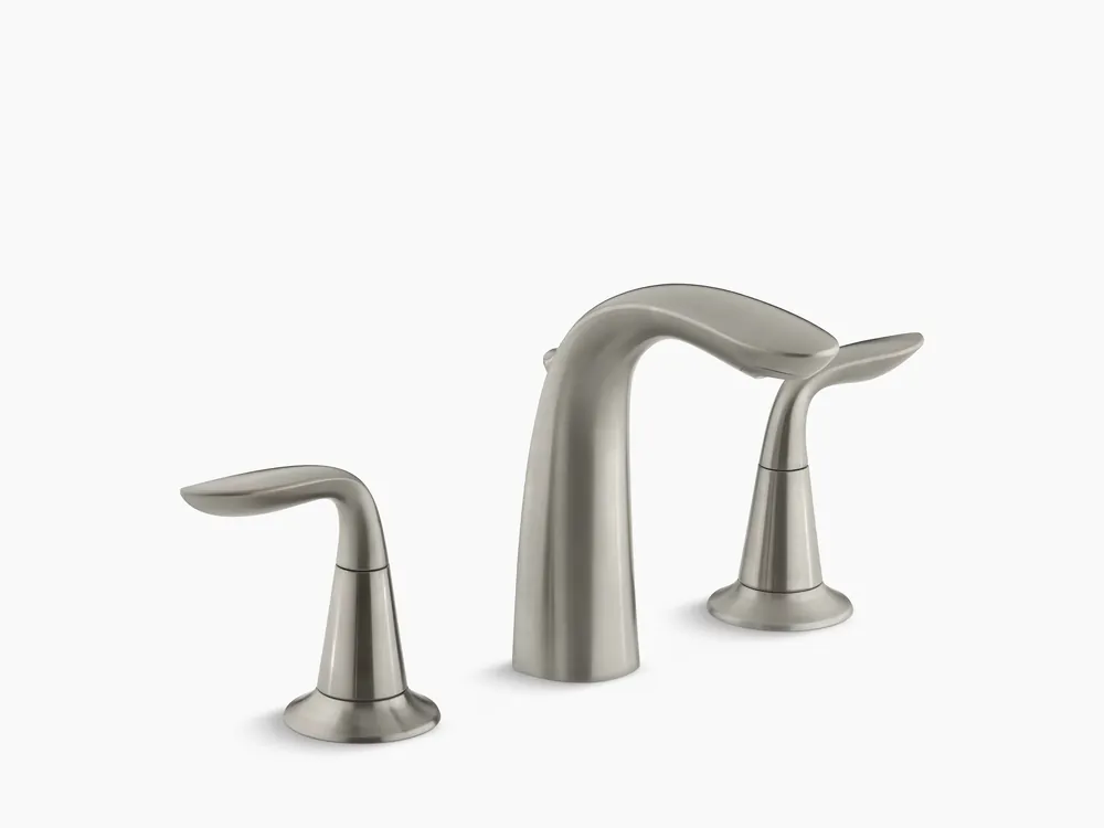 KOHLER K-5317-4-CP Refinia Widespread Bathroom Sink Faucet 1.2 GPM