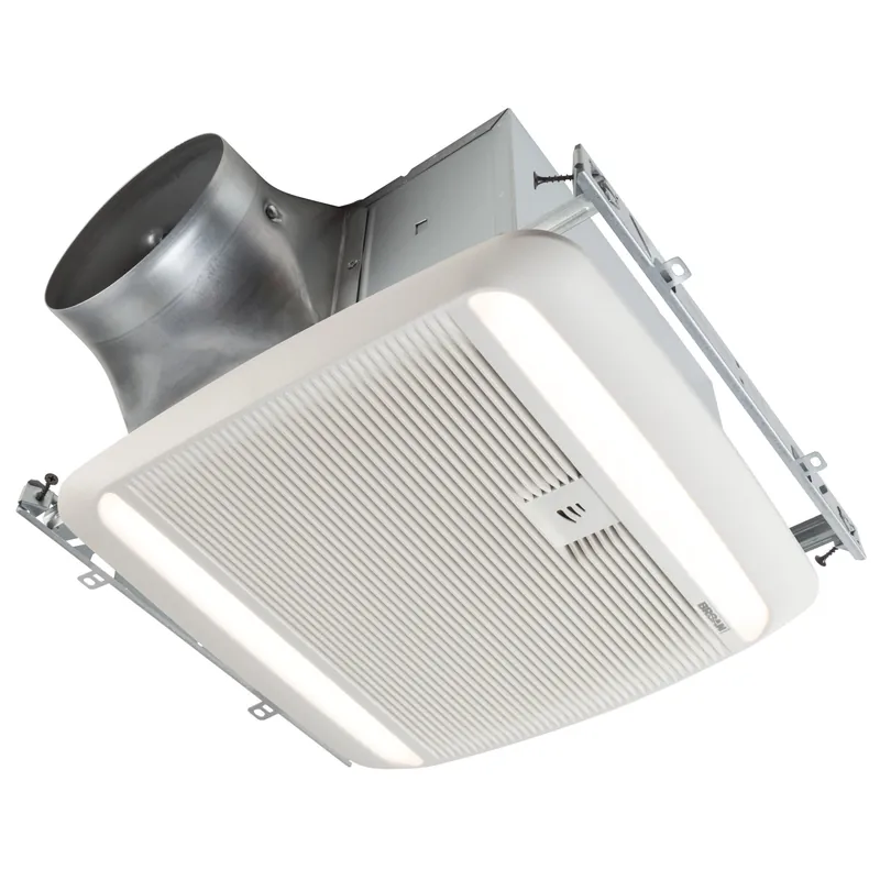 Nutone XB110HL1 Ultra Green XB Series 110 CFM Bathroom Exhaust Fan with LED Light Humidity Sensing