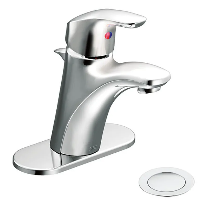Cleveland CA42711 Baystone Single-Handle Bathroom Faucet with 50/50 Pop-Up Drain