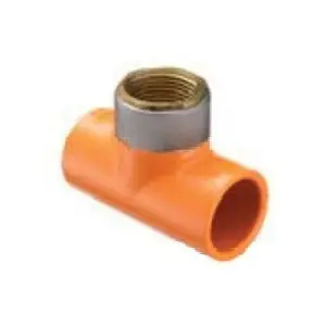 SPEARS 4202-209 FlameGuard Head Tee 1-1/2 x 1/2 in Socket x Brass FNPT
