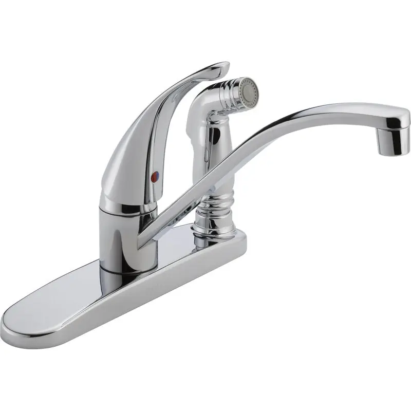 Peerless Faucet P188400LF Tunbridge Single Handle Kitchen Faucet
