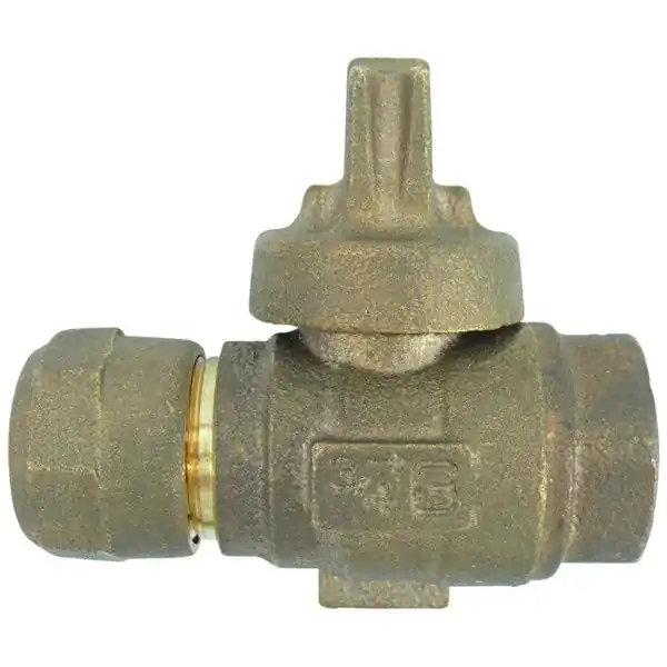 Cambridge Brass 202NL-H3F3 N/L F/PORT B/V CURB 3/4 CB x 3/4 FIP