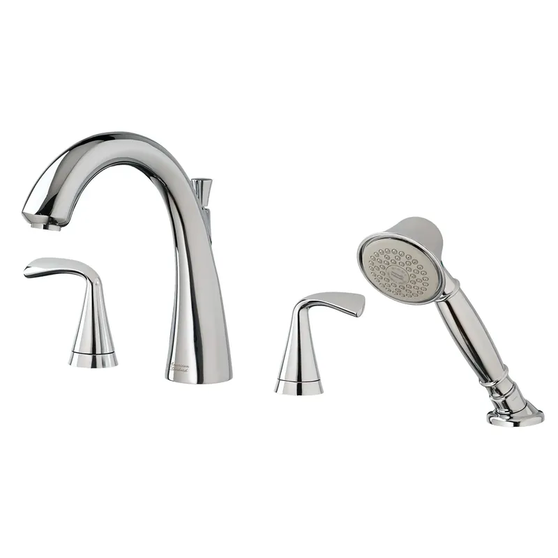 American T186901.002 Fluent Bathtub Faucet With Lever Handles Personal Shower