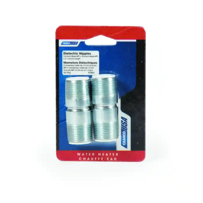 Camco Manufacturing 10623 Dielectric Nipples (2/Card)