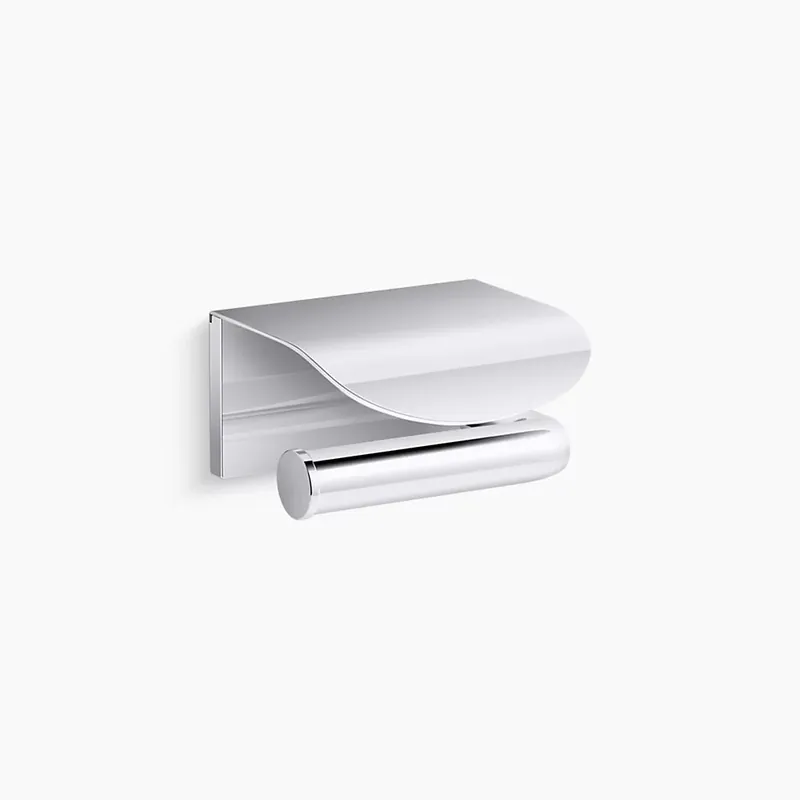 Kohler K-97503-CP Avid Covered Toilet Paper Holder