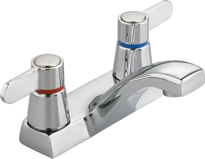 American 5400.000.002 Heritage Double Handle Centerset Bathroom Faucet