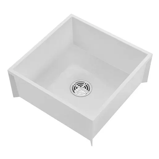 Fiat Products MSBID2424100 Msbid2424 Molded Stone Mop Basin 24 inches x 24 inches