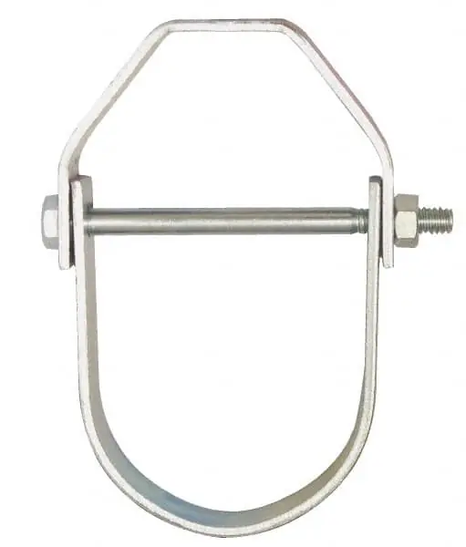Empire Industries 11G0400 Adjustable Standard Clevis Hanger 4 in Pipe 5/8 in Rod