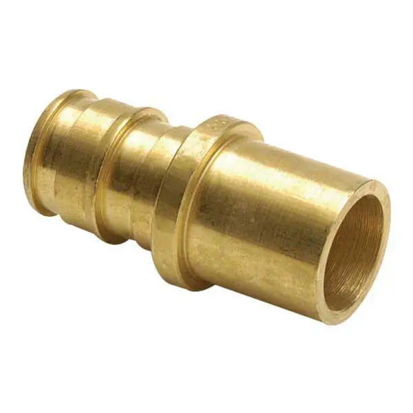 Uponor Wirsbo LF4507575 Adapter, 3/4 in, PEX x C, Brass
