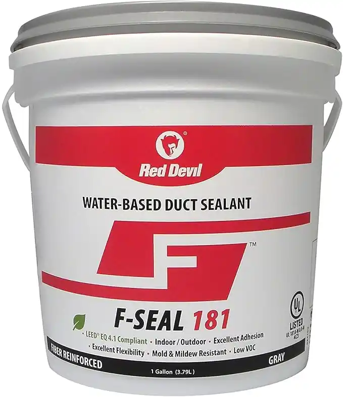 Red Devil 0841DX F-Seal 181 Duct Seal 1 Gallon