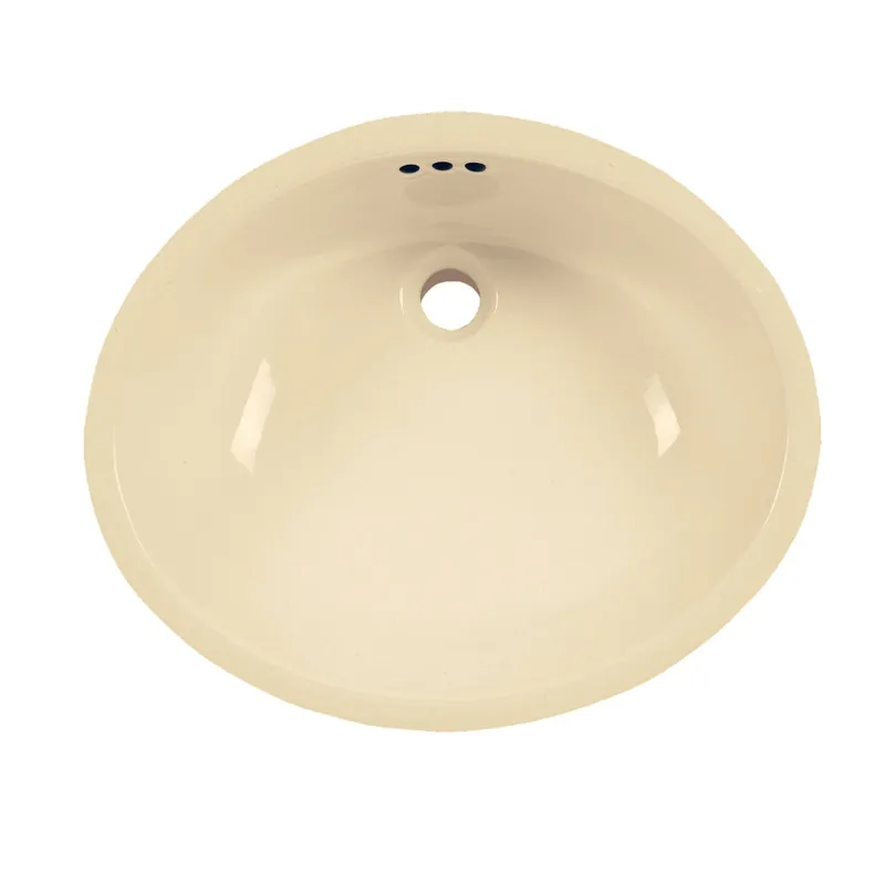 American Standard 0495.221.021 Ovalyn 17-Inch Basin Undercounter Bathroom Sink