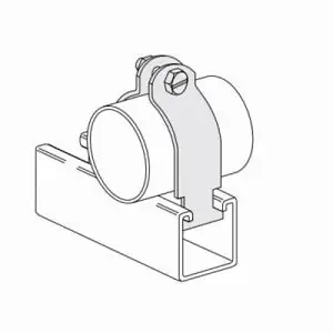 PHD MANUFACTURING S2008AEG Universal Pipe Strut Clamp 2-1/2 Inch