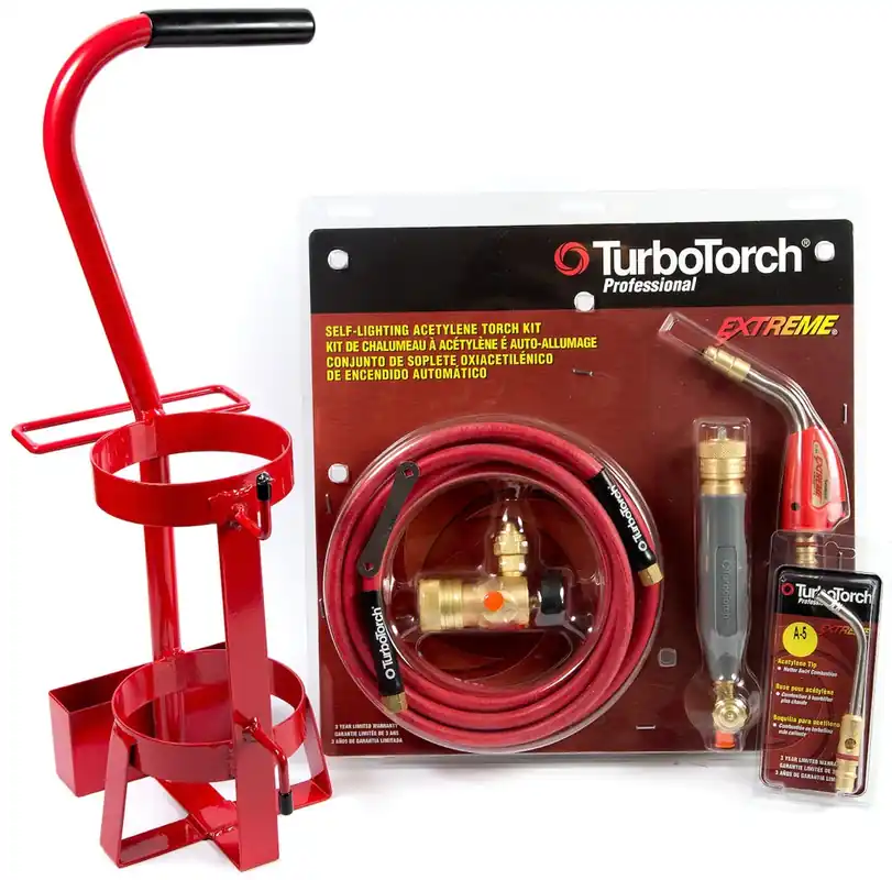 TURBO TORCH TDLX2003MC Torch Kit Swirl Air Acetylene