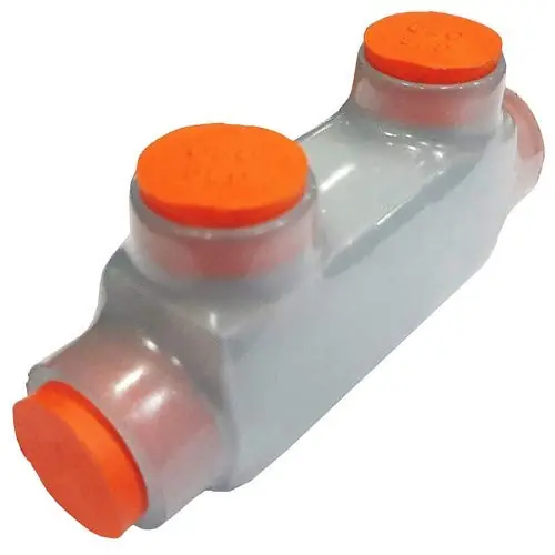 Morris 97308 Clear Insulated Connector In-Line 2 Ports 600-250