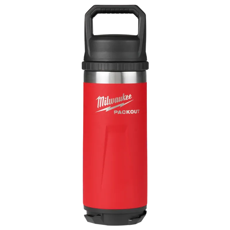 MILWAUKEE 48-22-8382R Packout 18oz Insulated Bottle with Chug Lid