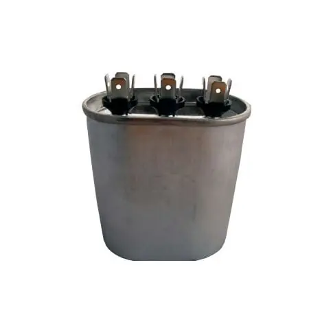 Sealed Unit Parts Supco CD25+5X370 HVAC Motor Oval Dual Run Capacitor 25 + 5 MFD 370 Volts