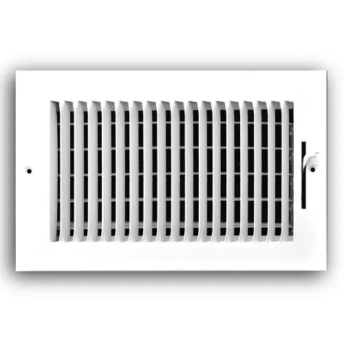 Rectorseal 101ML10X06 Register 10 Inches X 6 Inches 1-Way 1/2 Inches Stamped Louver