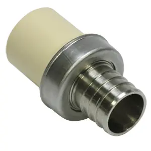 SPEARS TPC-005 1/2 inches Cts Transition Adapter (Spigot X Ss Pex Barb)