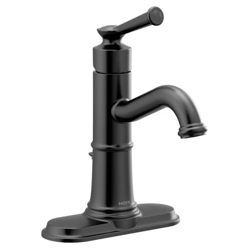 Moen 6402BL Belfield One-handle High Arc Bathroom Faucet 1.2 GPM