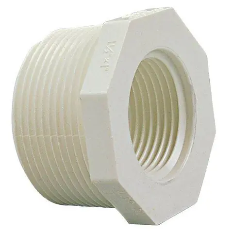 NIBCO 439-211 MxF Red Bush PVC 40 Pur