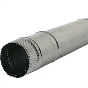 Miami Tech SLP306 Snap Lock Pipe 30Ga 6 inches x 5 feet