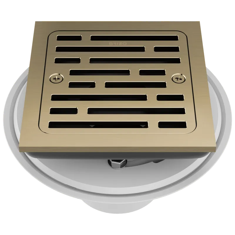Brizo BT062415-GL Tile-In Square Shower Drain 4 inches