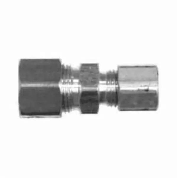 Midland Industries 18077 Reducing Union 1/4 in Compression x 3/16 in Compression