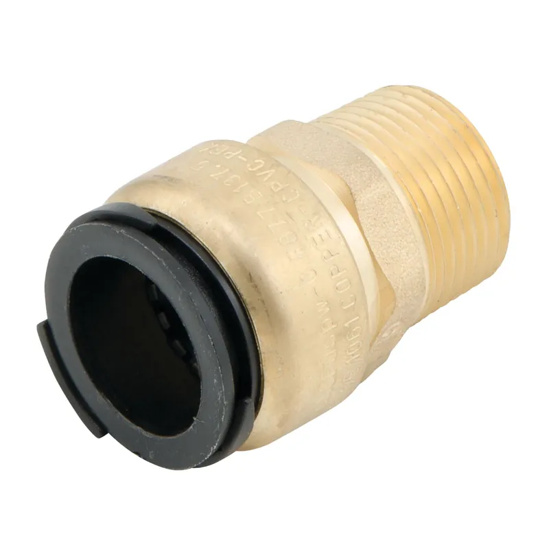 Watts LF4701-1008 1/2 IN CTS x 1/2 IN NPT Lead Free Brass Male Adapter