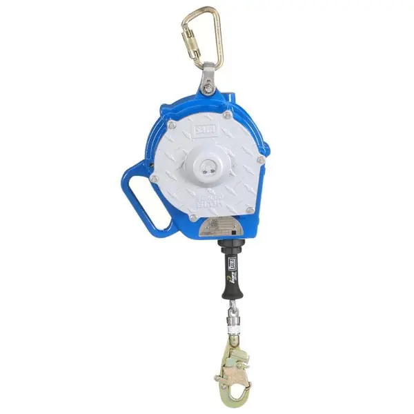 3M 7100318431 DBI-SALA Sealed-Blok Self Retracting Lifeline Stainless Steel Cable, Swivel Snap Hook, 50 ft. Class 1 ANSI