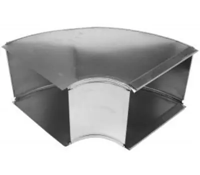 Gray Metal South 10X10-122SD Slide/Drive 10 x 10 in. Trunk Elbow