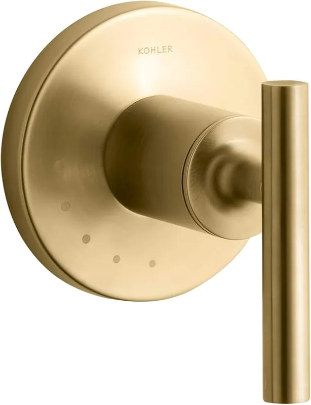 Kohler K-T14490-4-2MB Purist Valve Trim With Lever Handle For Volume Control Valve